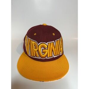 Virginia Big Letter Snapback Hat Embroidered City Hunter Hat